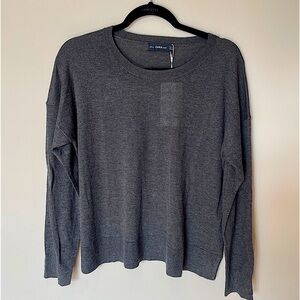 Zara  gray light-weight knit sweater shell